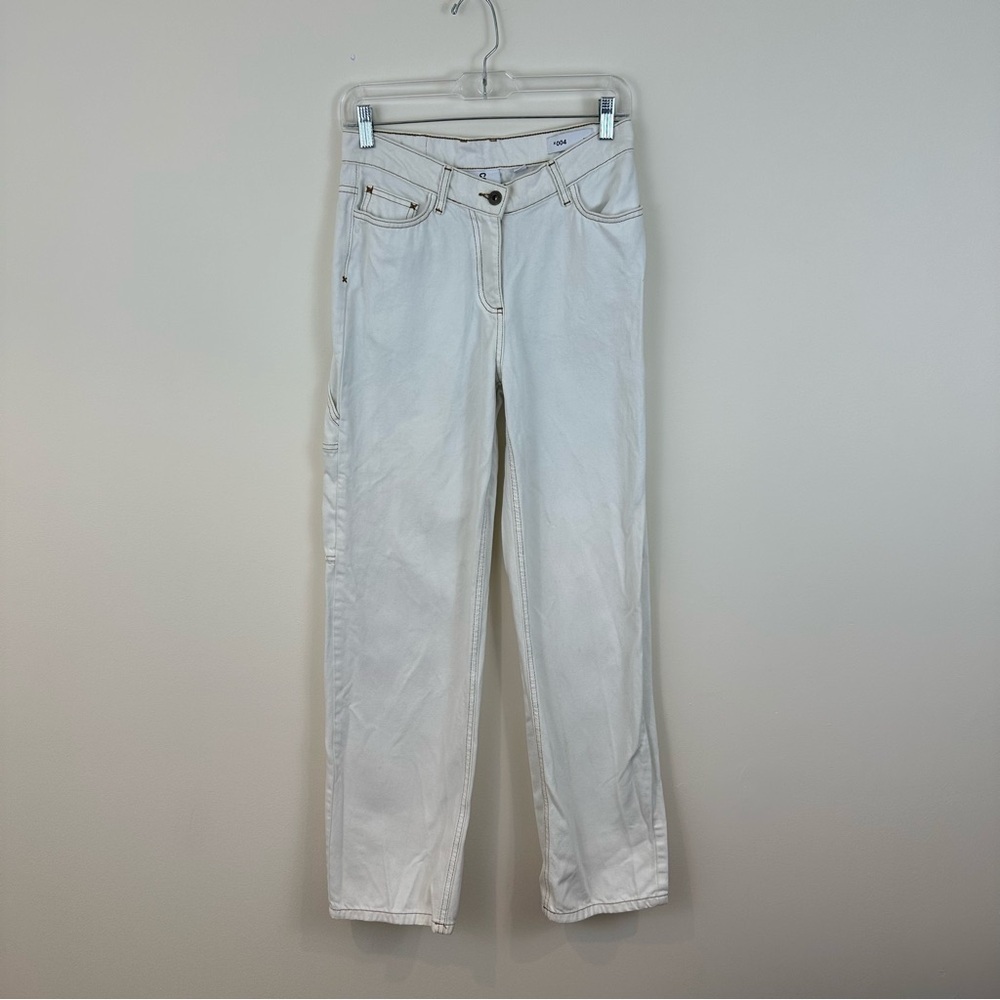 Collusion | Women's Off White Dad Jeans Size 4